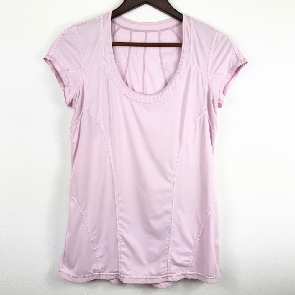 🏦SOLD🏦-Zella-Athletic Pink Short Sleeve Shirt